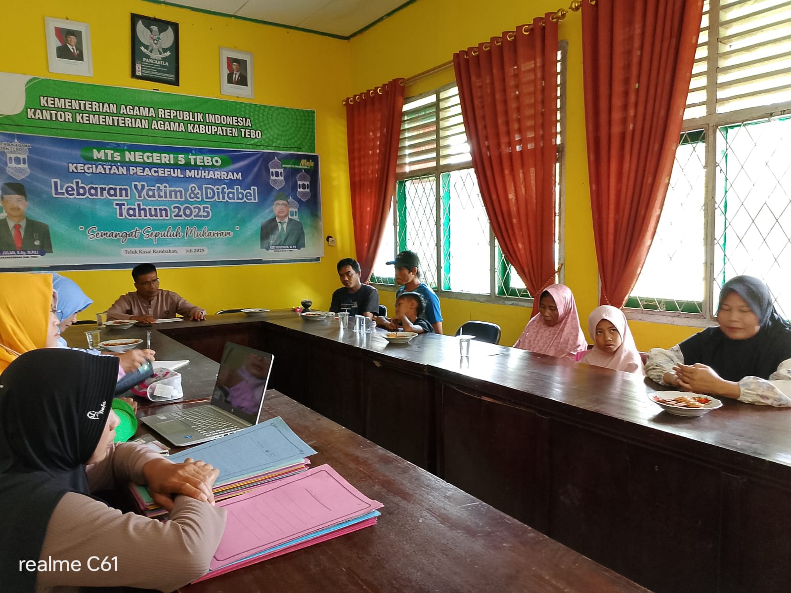 MTsN 5 Tebo Gelar Pertemuan dengan Wali Murid Pasca Tes Seleksi