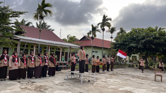 Pelantikan Bantara MAN 1 Tanjung Jabung Timur Berlangsung Khidmat