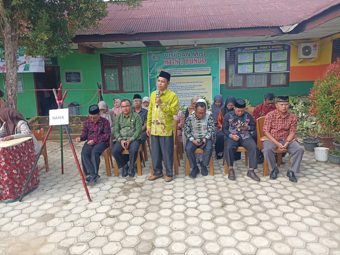 PEMILIHAN OSIM MTsN 2 BUNGO RESMI DIBUKA, KEPALA MADRASAH BERIKAN SAMBUTAN PEMILIHAN OSIM MTsN 2 BUNGO RESMI DIBUKA, KEPALA MADRASAH BERIKAN SAMBUTAN
