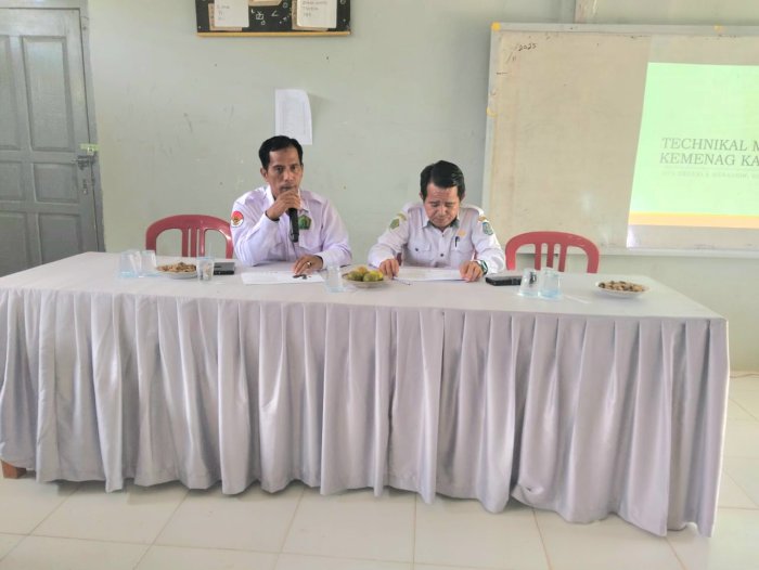 Ketua K3M Melakukan Technical Meeting Aksioma III Tingkat MTs Kemenag Kabupaten Merangin Ketua K3M Melakukan Technical Meeting Aksioma III Tingkat MTs Kemenag Kabupaten Merangin