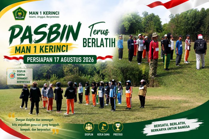 PASBIN MAN 1 Kerinci Terus Berlatih, Siapkan Diri Sambut Lomba 17 Agustus 2026 PASBIN MAN 1 Kerinci Terus Berlatih, Siapkan Diri Sambut Lomba 17 Agustus 2026