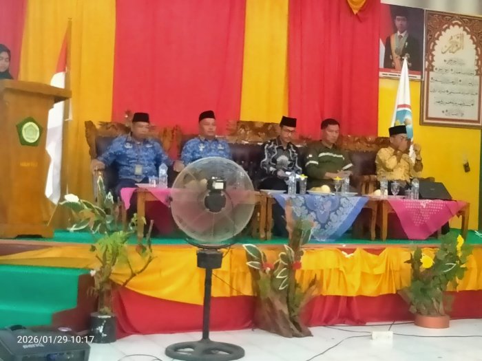 Kepala MTsN 5 Tebo Ikuti Monev BOS di MAN 1 Tebo