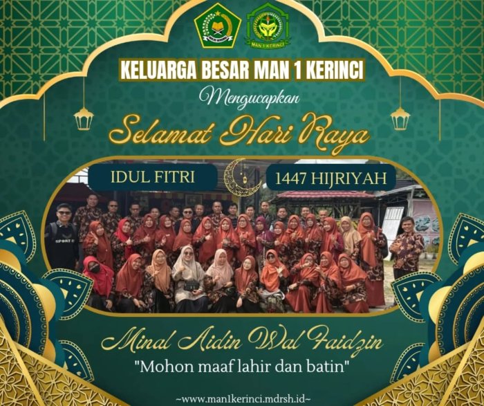 Energi Ramadan Jadi Gaya Hidup! Siswa MAN 1 Kerinci Didorong Terus Berakhlak dan Berprestasi Energi Ramadan Jadi Gaya Hidup! Siswa MAN 1 Kerinci Didorong Terus Berakhlak dan Berprestasi