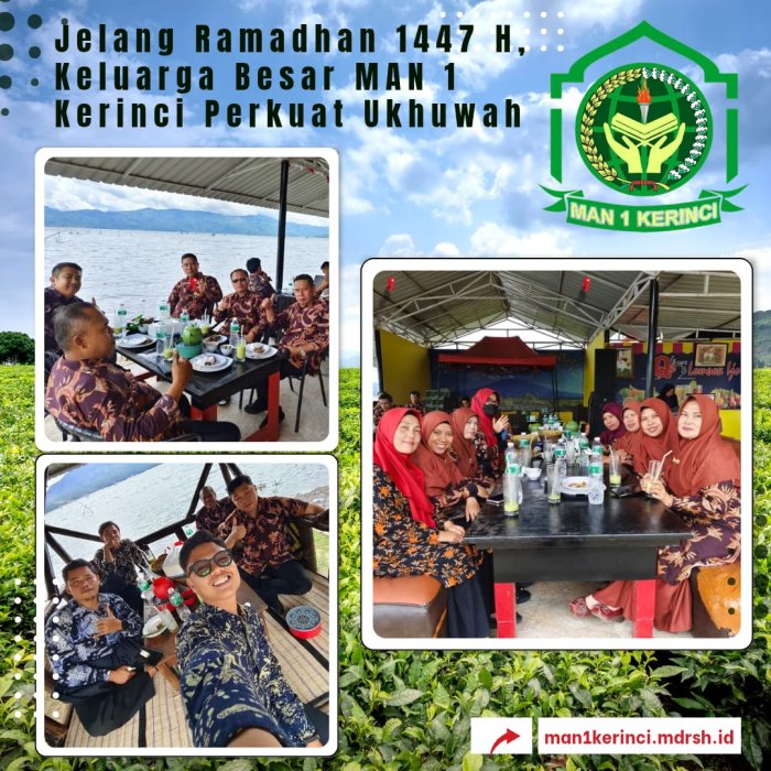 Jelang Ramadhan 1447 H, Keluarga Besar MAN 1 Kerinci Perkuat Ukhuwah Jelang Ramadhan 1447 H, Keluarga Besar MAN 1 Kerinci Perkuat Ukhuwah