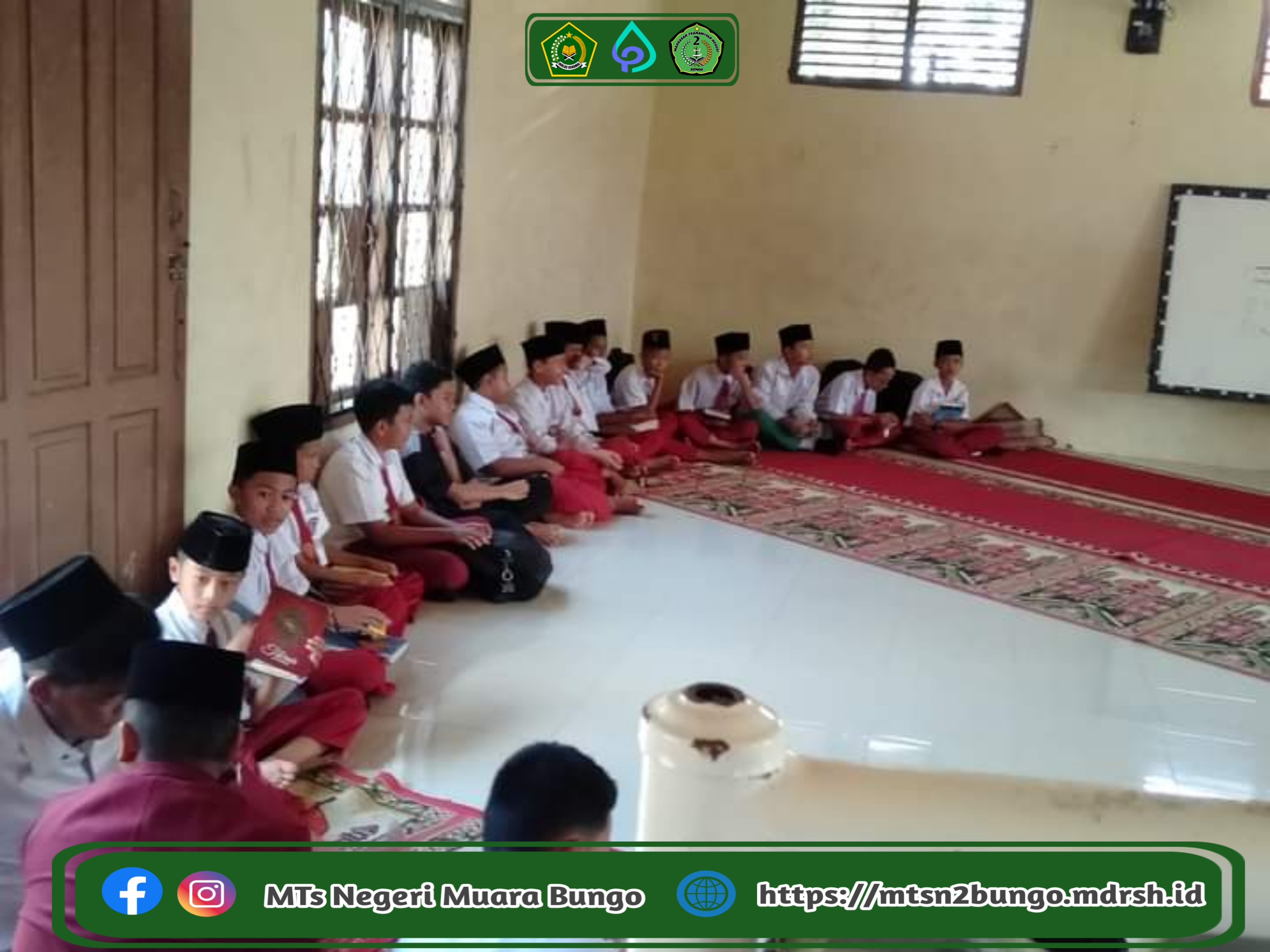 Kegiatan Tahfiz di MTsN 2 Bungo Kegiatan Tahfiz di MTsN 2 Bungo