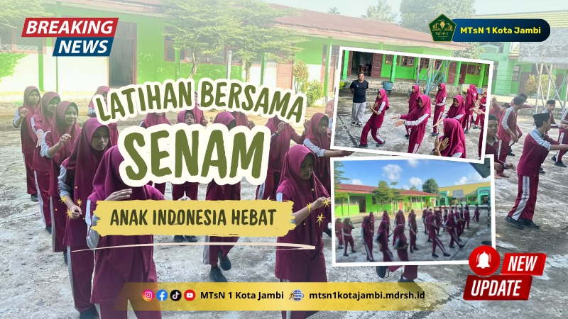 Tingkatkan Semangat dan Kebugaran, MTs Negeri 1 Kota Jambi Adakan Senam Pagi ini Tingkatkan Semangat dan Kebugaran, MTs Negeri 1 Kota Jambi Adakan Senam Pagi ini