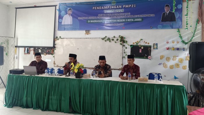 Pendampingan PMPZI di MTsN 3 Kota Jambi Perkuat Komitmen Zona Integritas