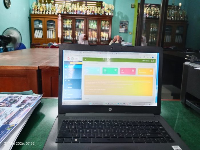 Siap Hadapi Semester Genap, Operator RDM MTsN 1 Bungo Mulai Lakukan Persiapan