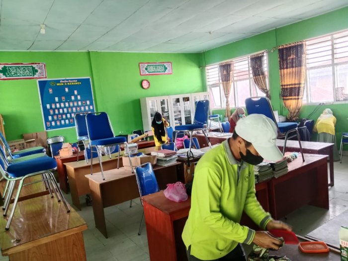 Madrasah Siap Sambut Penilaian UKS Wujudkan Sekolah Sehat dan Bersih