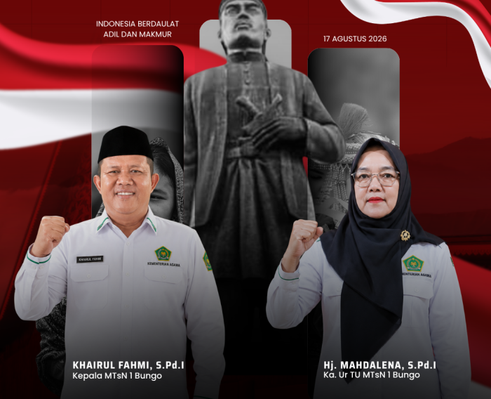 MTsN 1 Bungo Siap Sambut Hari Kemerdekaan ke-81 dengan Semangat dan Suka Cita