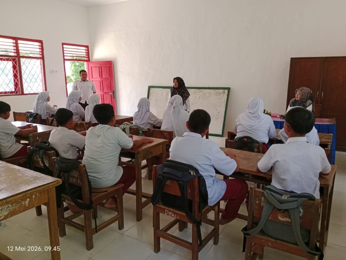 Sosialisasikan PMBM, MTsN 1 Bungo Sekaligus Undang SDN 93 Tebat di Ajang Porseni